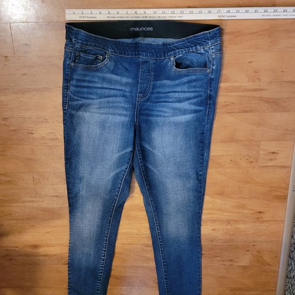 Jegging Jeans by Maurices™ Pull On Jeggings Size 14 - Picture 3 of 16